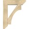 Ekena Millwork Westlake Slat Rough Sawn Bracket w/ Offset Brace, Douglas Fir, 8"W x 30"D x 38"H BKT0806X30X38WTL06RDF - alternate 4